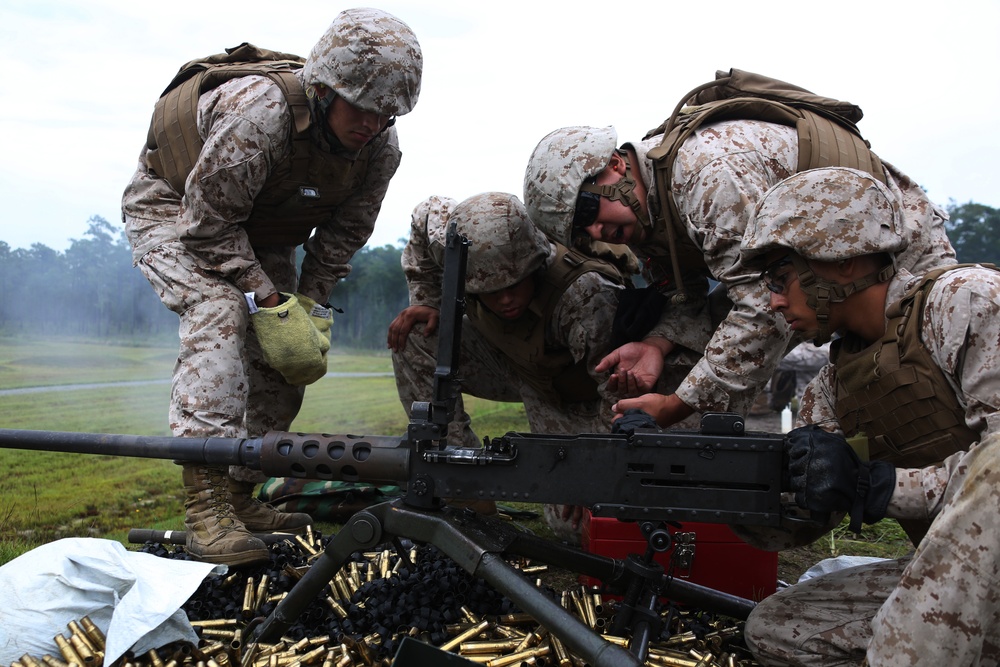 MASS-1 trains through rain for weapons familiarization