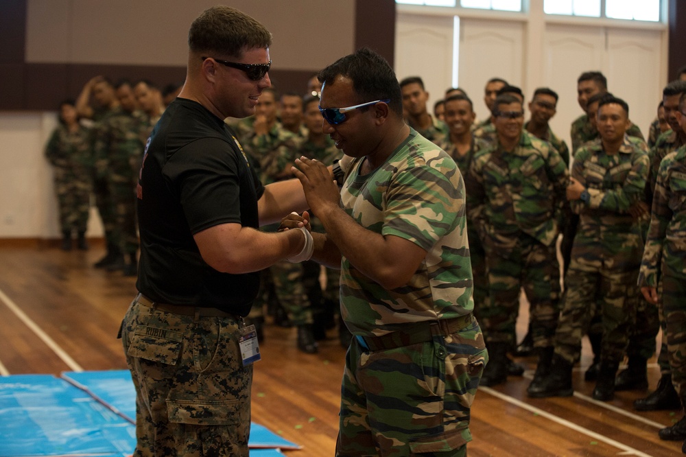 'Taser, Taser, Taser' US Marines train Malaysian Armed Forces on Taser Techniques