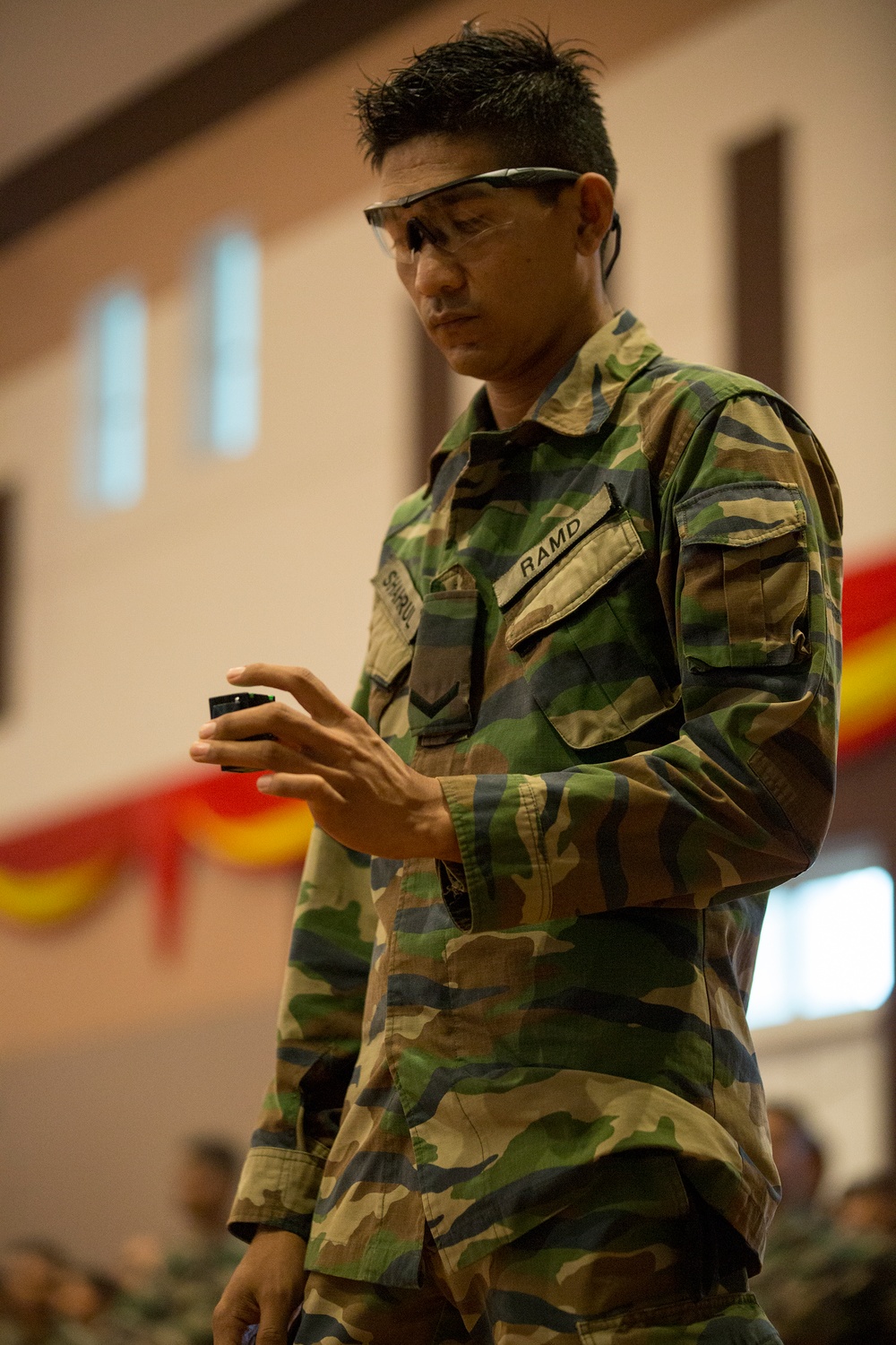 'Taser, Taser, Taser' US Marines train Malaysian Armed Forces on Taser Techniques