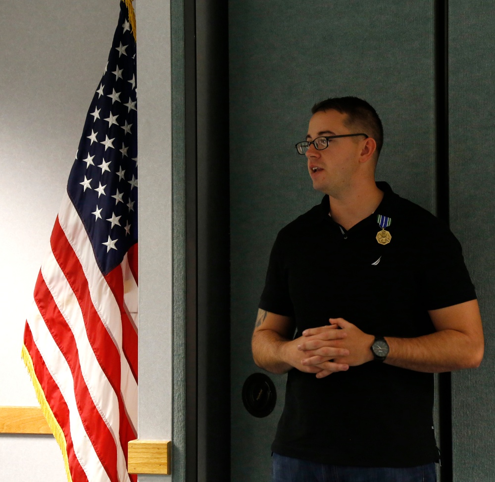 55th Signal Company (Combat Camera) award ceremony