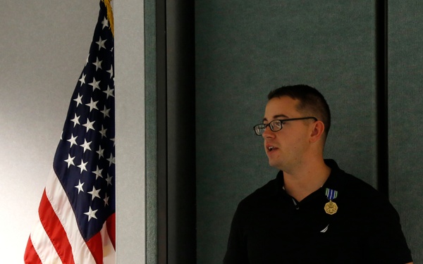 55th Signal Company (Combat Camera) award ceremony