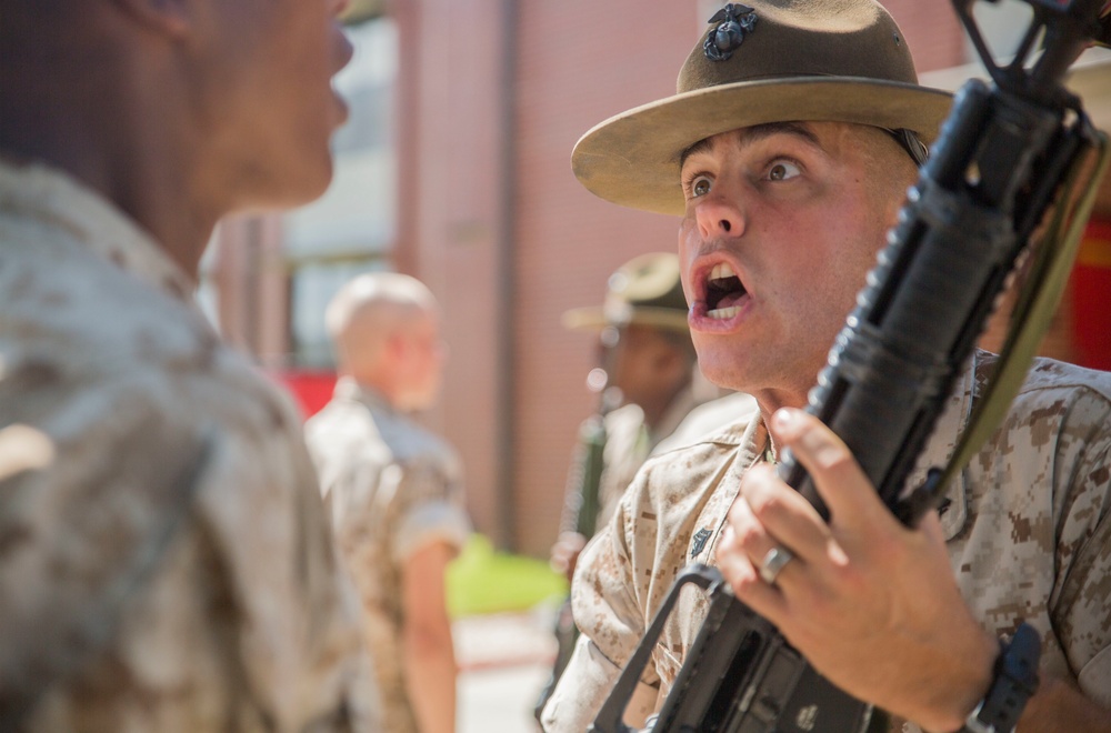 Augusta, Ga., Native a Marine Corps drill instructor on Parris Island