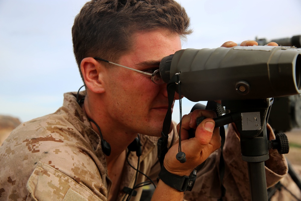 Lightning from the sky in Gila Bend: ANGLICO conducts close air support training