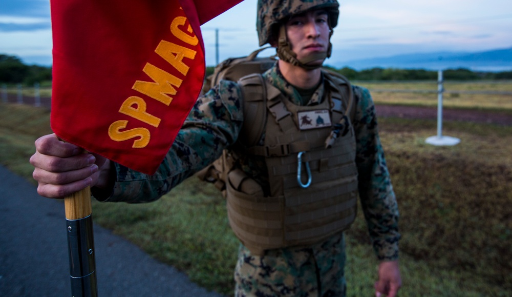SPMAGTF-SC Completes Unit Hike on Soto Cano Air Base