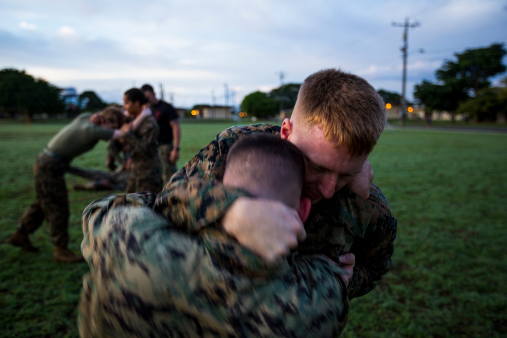 SPMAGTF-SC Conducts Martial Arts Training