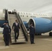 Secretary of defense visits St. Louis