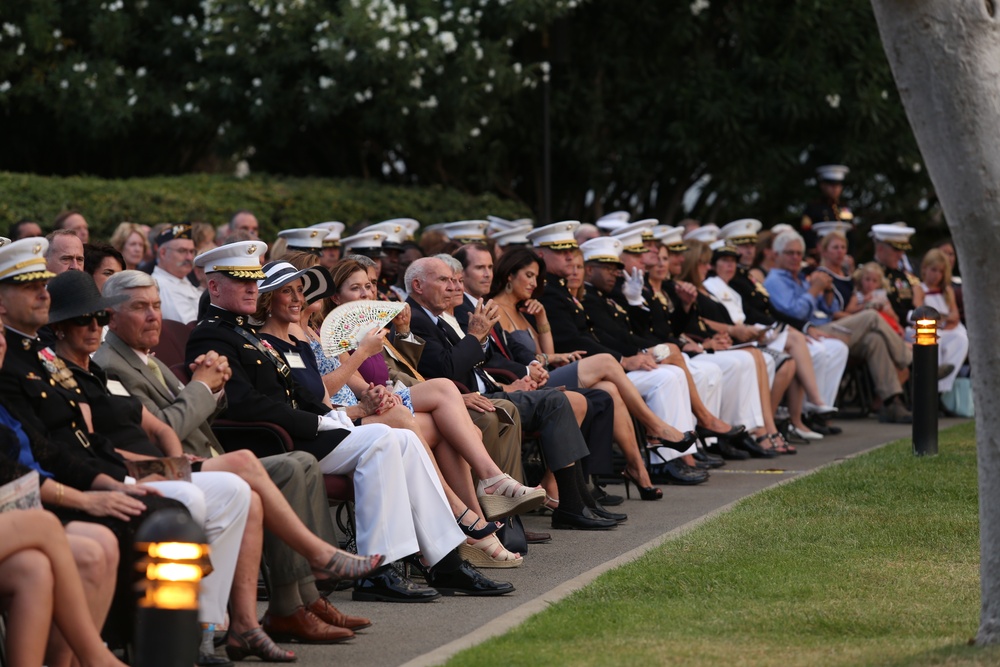 Evening Colors Ceremony