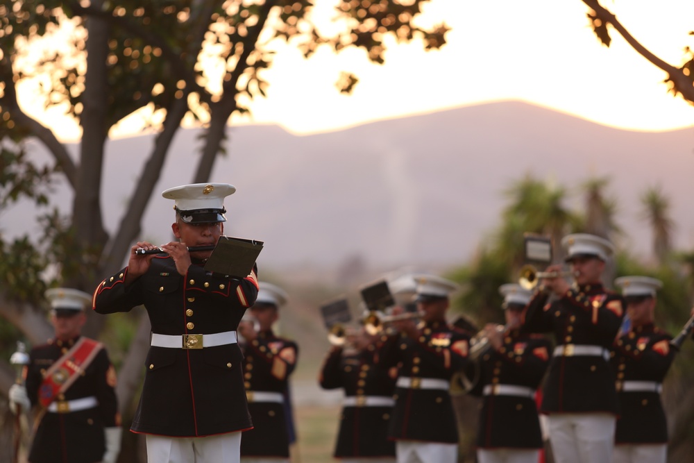 Evening Colors Ceremony