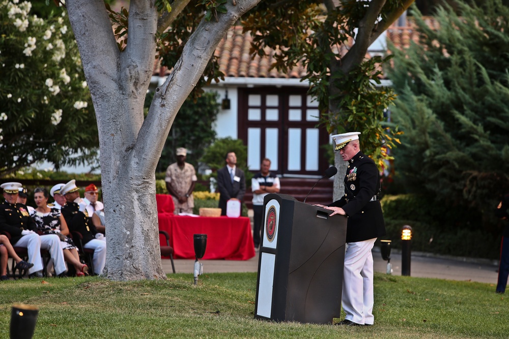Evening Colors Ceremony