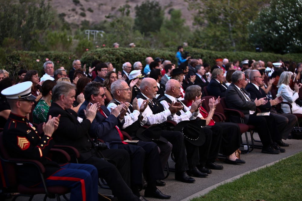 Evening Colors Ceremony