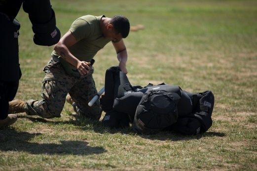 BSRF Marines employ non-lethal capabilities