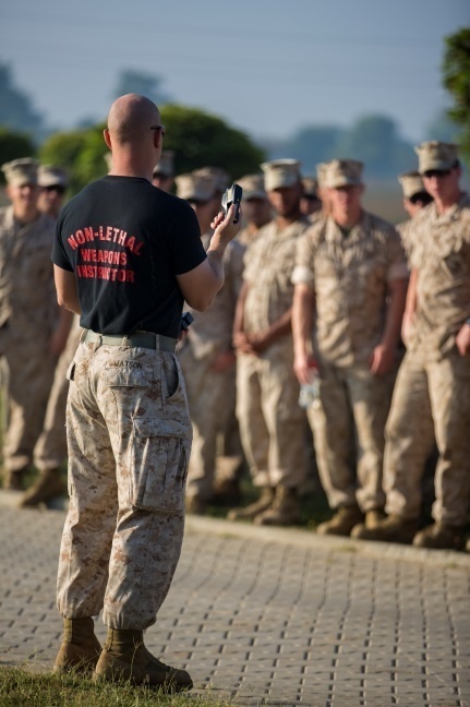 BSRF Marines employ non-lethal capabilities