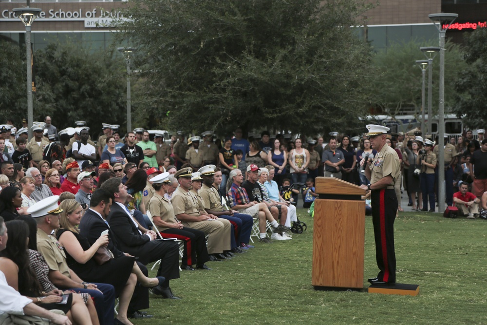 Marines and Phoenix Residents Officially Begin Marine Week