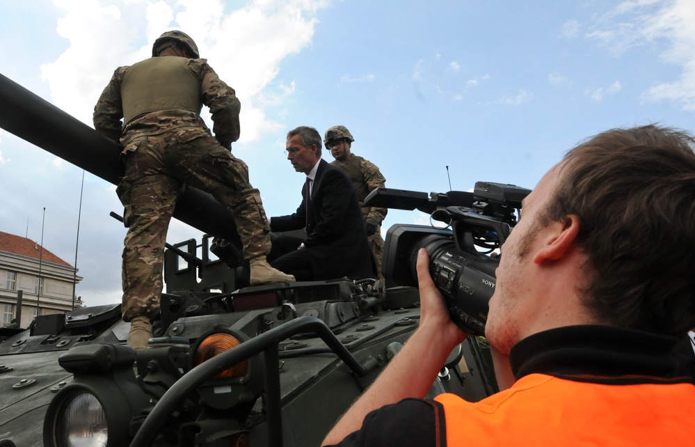 Prague distinguished visitors ceremony