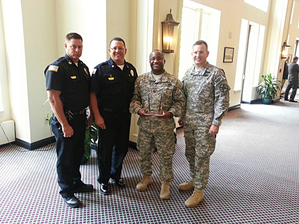 Fort Lee Provost Marshal's Office earns state award