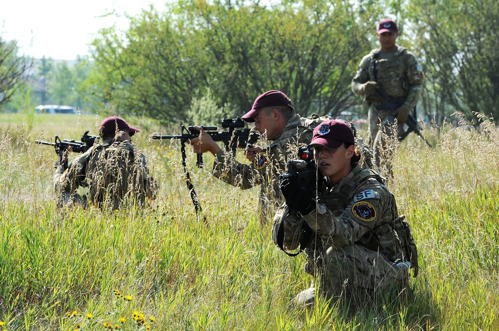 91st Security Forces Group Global Strike Challenge team prepares for the challenge