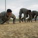 US Marines with SPMAGTF-SC take part in a MCMAP brown belt course