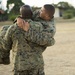 US Marines with SPMAGTF-SC take part in a MCMAP brown belt course