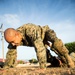 US Marines with SPMAGTF-SC take part in a MCMAP brown belt course