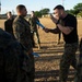 US Marines with SPMAGTF-SC take part in a MCMAP brown belt course