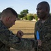 US Marines with SPMAGTF-SC take part in a MCMAP brown belt course