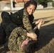 US Marines with SPMAGTF-SC take part in a MCMAP brown belt course