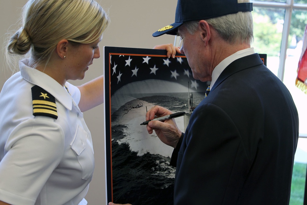 ISU NROTC welcomes SECNAV ISU NROTC welcomes SECNAV