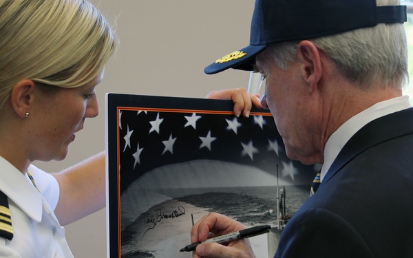 ISU NROTC welcomes SECNAV