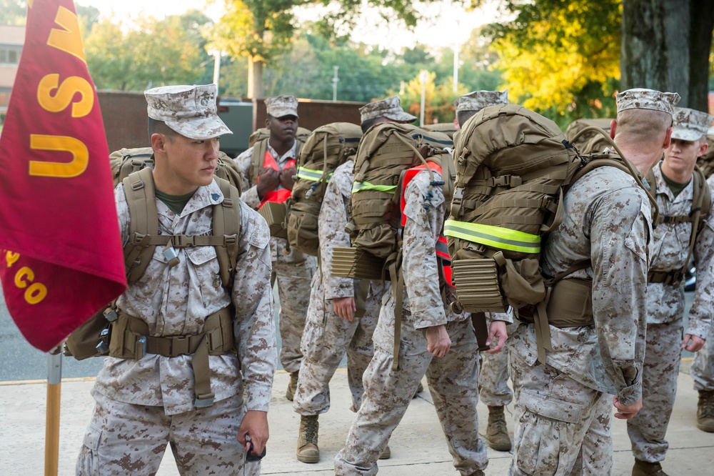 Headquarters Company Hike