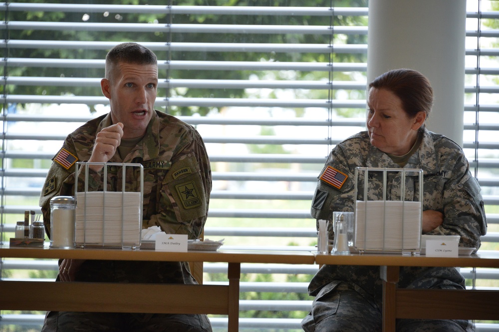 Sgt. Major of the Army Daniel A. Dailey visit at JMTC