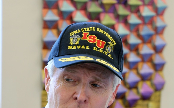ISU NROTC welcomes SECNAV