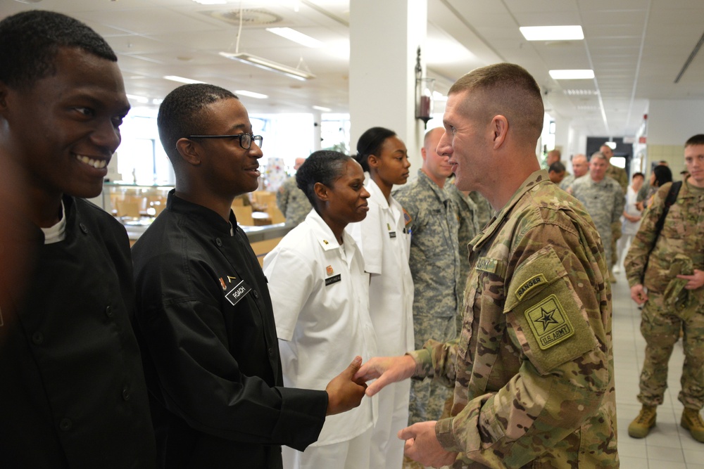 Sgt. Major of the Army Daniel A. Dailey visit at JMTC
