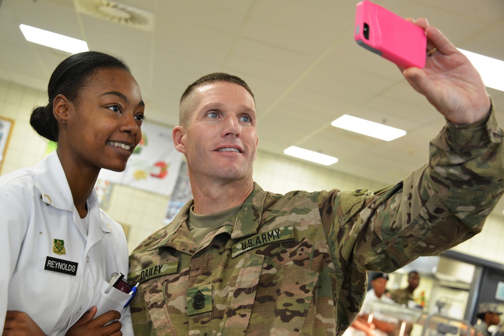 Sgt. Maj. of the Army Daniel A. Dailey visit at JMTC