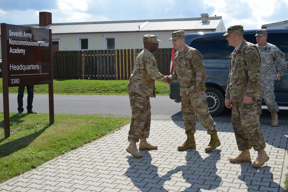 Sgt. Maj. of the Army Daniel A. Dailey visit at JMTC