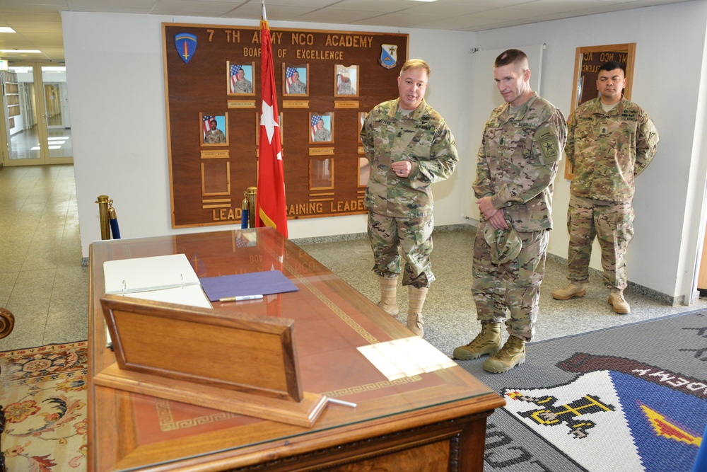 Sgt. Maj. of the Army Daniel A. Dailey visit at JMTC