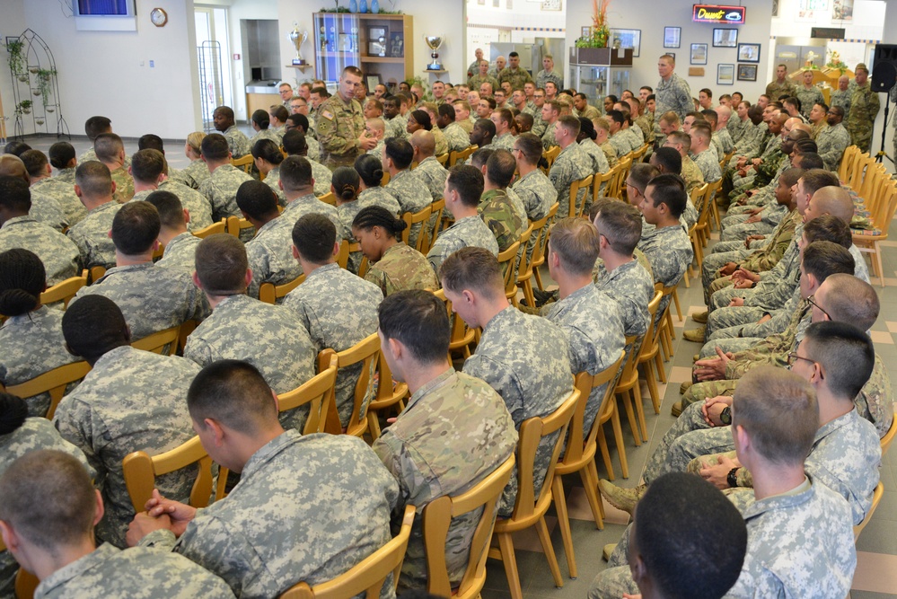 Sgt. Maj. of the Army Daniel A. Dailey visit at JMTC