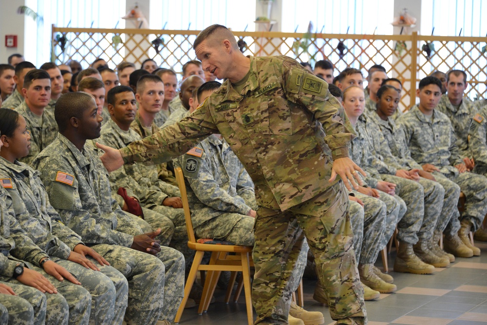 Sgt. Maj. of the Army Daniel A. Dailey visit at JMTC