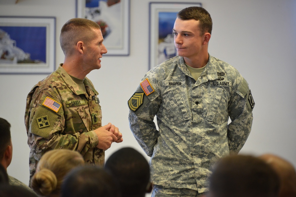 Sgt. Maj. of the Army Daniel A. Dailey visit at JMTC
