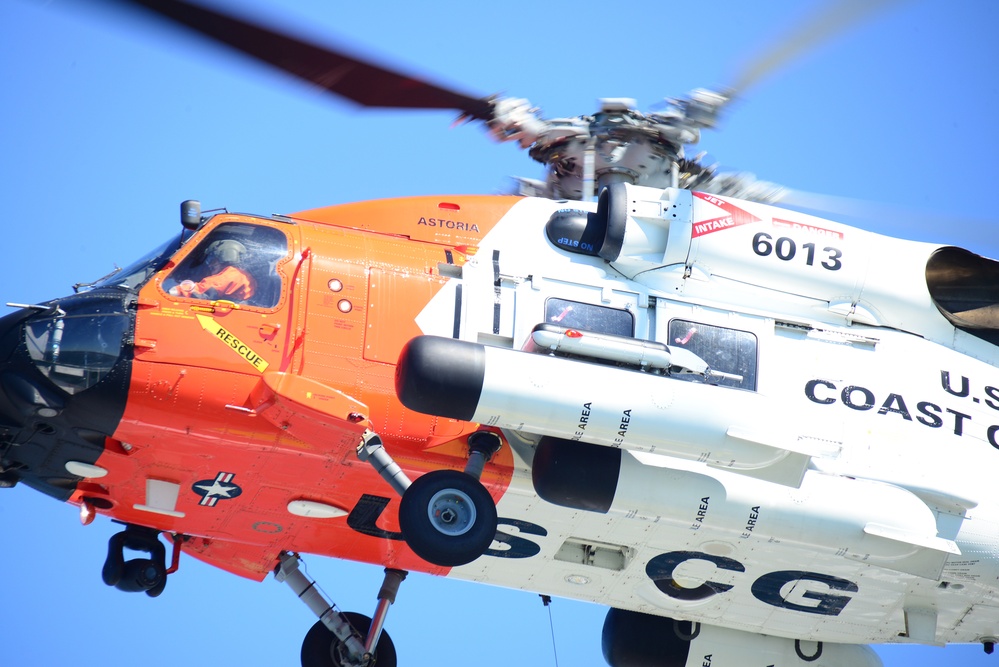 Coast Guard security boarding of vessel