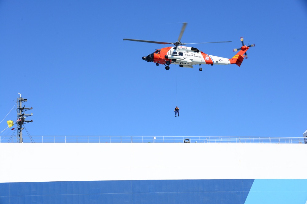 Coast Guard security boarding