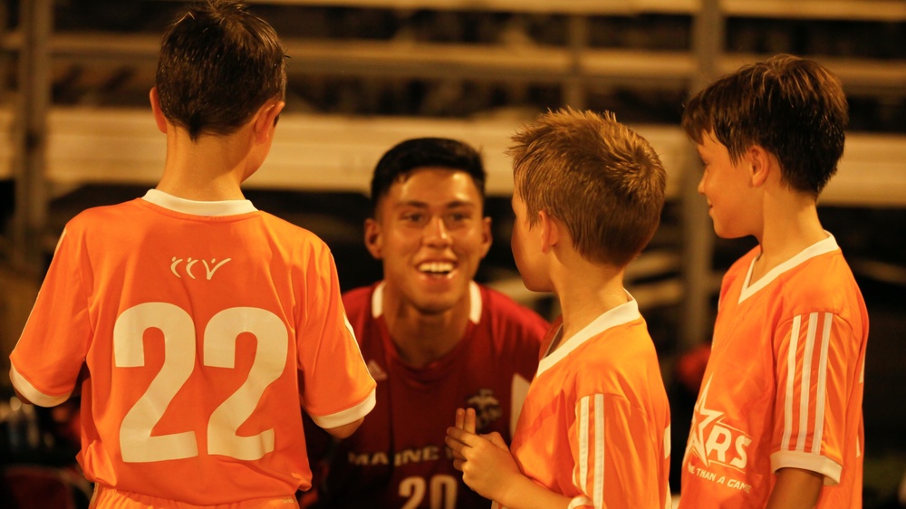 All-Marine Soccer Team vs Arizona Impact