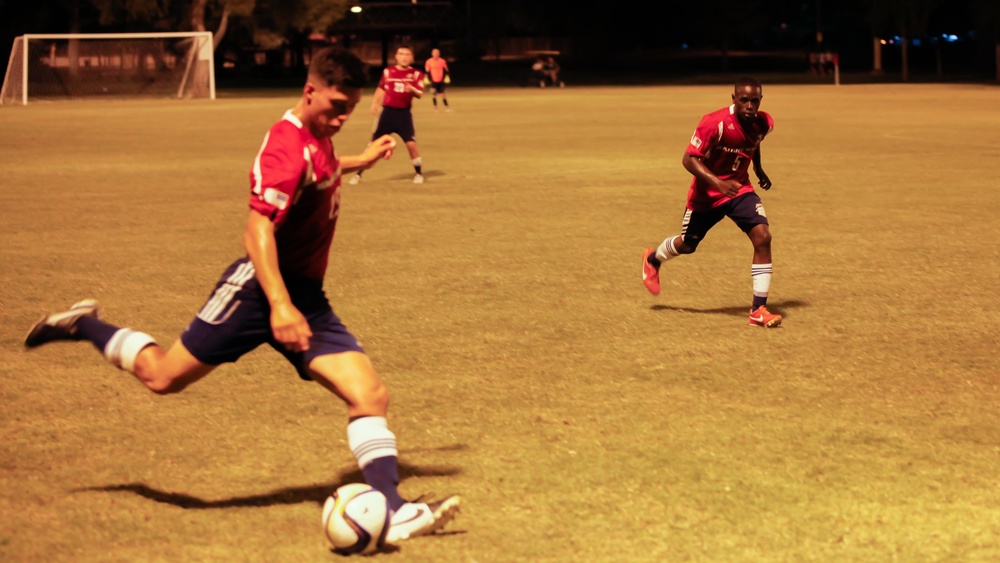 All-Marine Soccer Team vs Arizona Impact