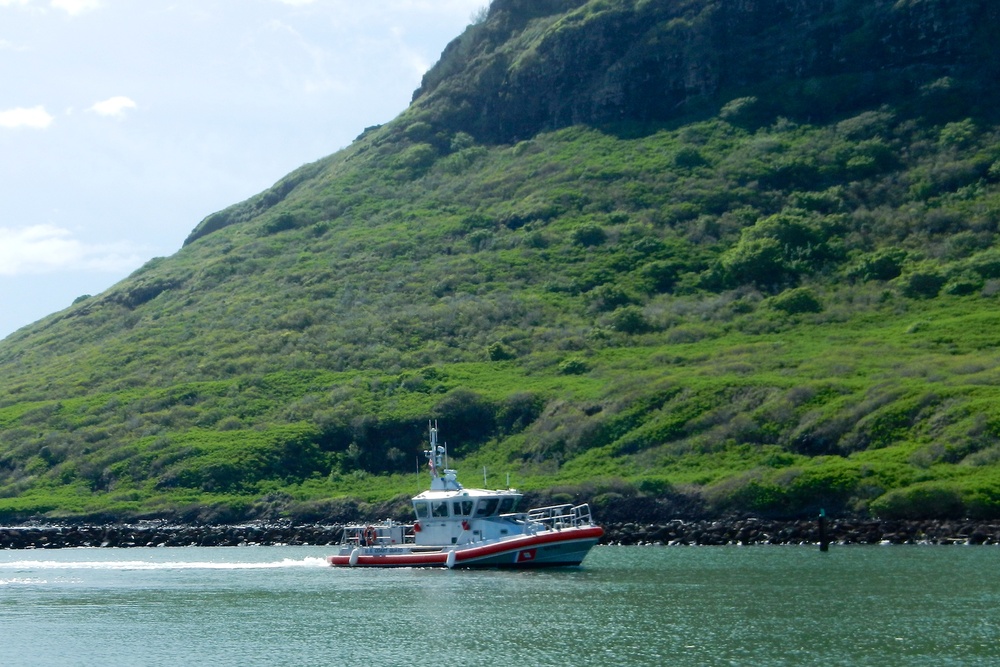 Coast Guard, Fire Department, Ocean Safety conduct Search and Rescue Exercise in Kauai