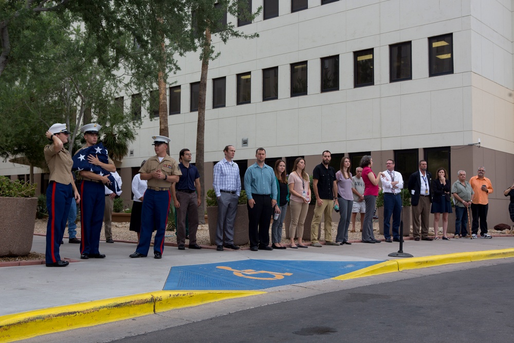 Marines visit Phoenix VA Hospital