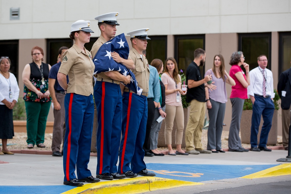 Marines visit Phoenix VA Hospital