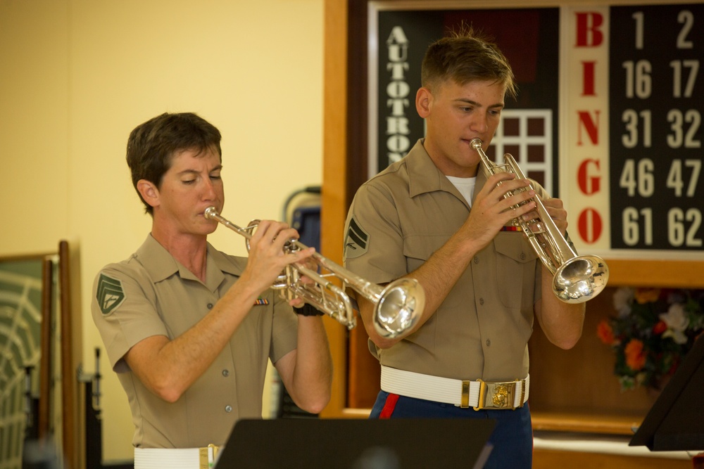 Marines visit Phoenix VA Hospital