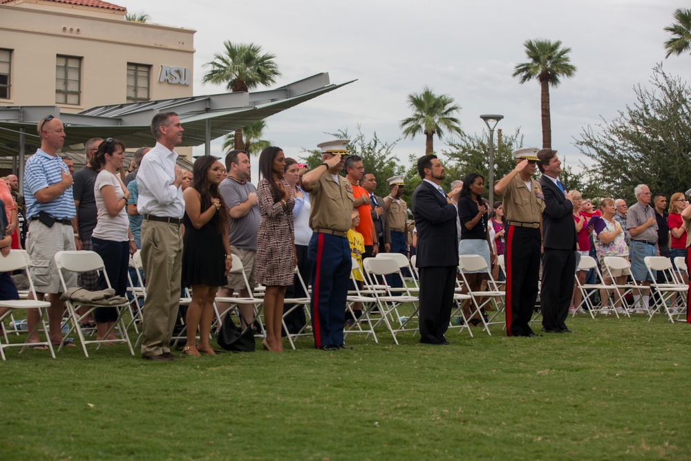Marines and Phoenix Residents officially Begin Marine Week