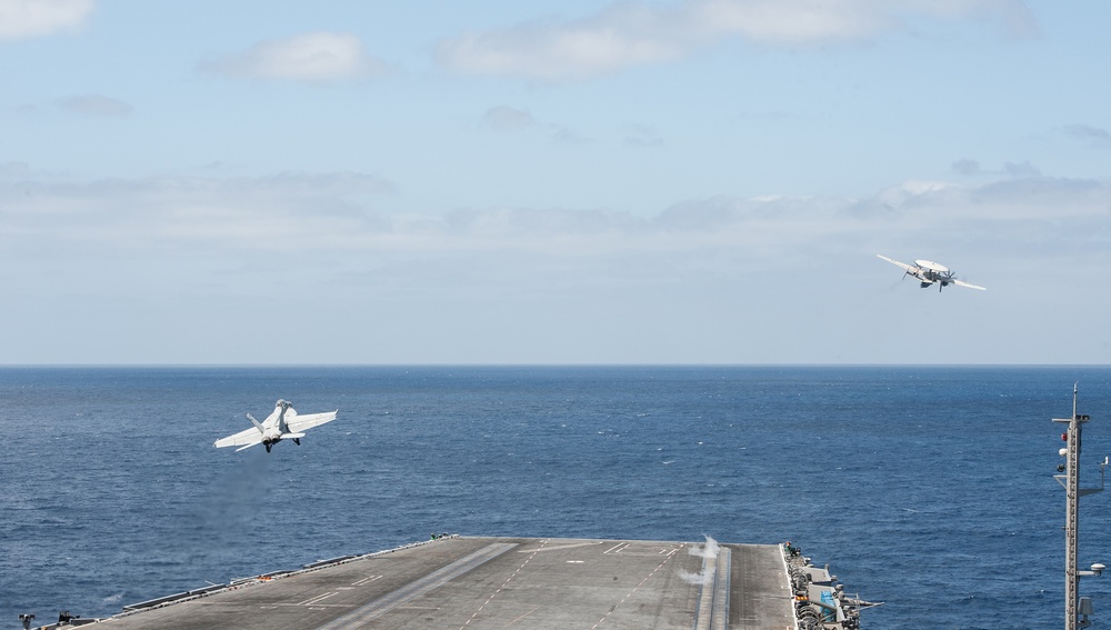 USS Ronald Reagan operations