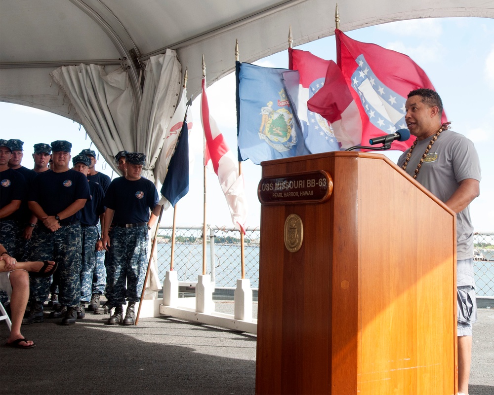 Chief Petty Officer Selectees participate in CPO Pride Day