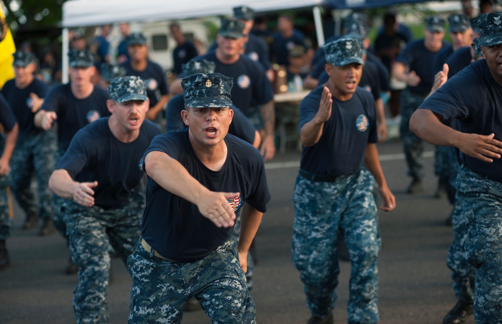 Chief Petty Officer Selectees Participate in CPO Pride Day